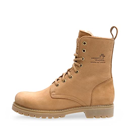 Panama Jack Damen Frisia Combat Boot, Camel, 40 EU von Panama Jack