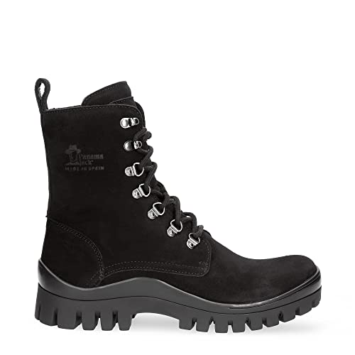 Panama Jack Damen Hongkong Combat Boot, Negro, 40 EU Panama Jack Damen Hongkong Combat Boot, Negro, 40 EU von Panama Jack