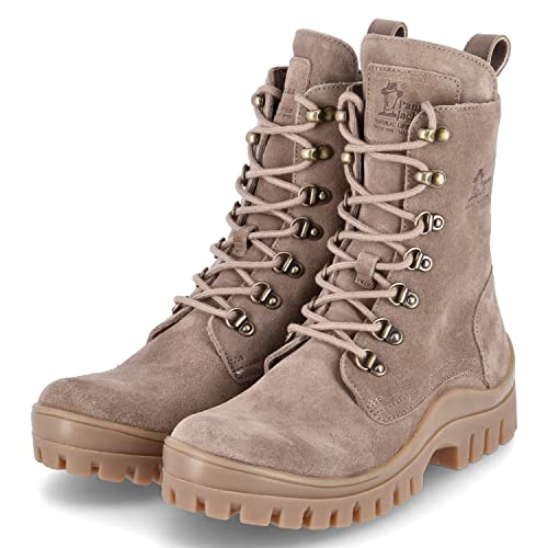 Panama Jack Damen Hongkong Combat Boot, Taupe, 40 EU von Panama Jack