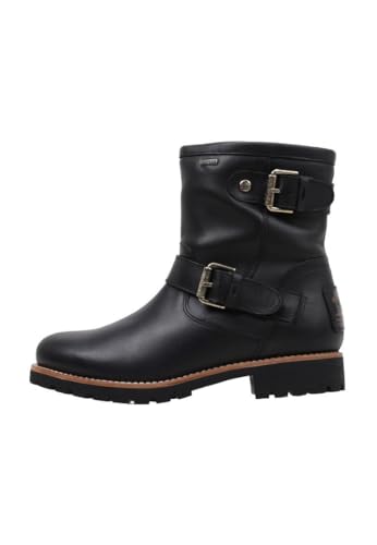 Panama Jack Damen Klassische Stiefel Felina GTX, Frauen Stiefel,Gore-Tex,Reißverschluss,Winterstiefel,Winterschuhe,Schwarz,39 EU / 6 UK von Panama Jack