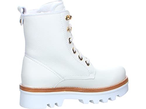 Panama Jack Damen Mooly Combat Boot, Blanco, 39 EU von Panama Jack