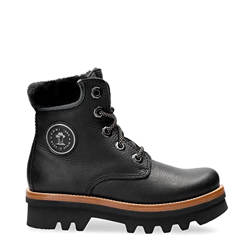 Panama Jack Damen Munster Igloo Combat Boot, Schwarz, 41 EU von Panama Jack