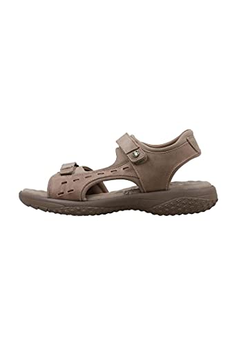 Panama Jack Damen Nilo Basics Flat Sandal, Taupe B4, 41 EU von Panama Jack