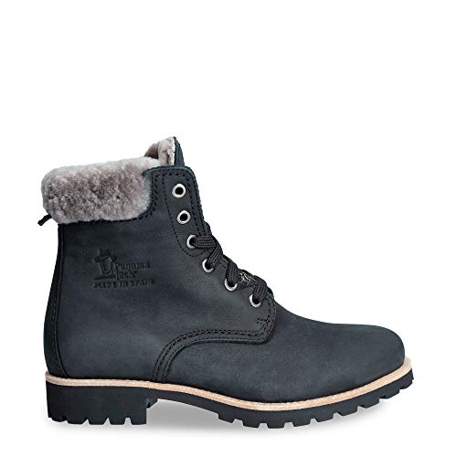 Panama Jack Damen Panama 03 Igloo Combat Boots, Schwarz (Negro B21) von Panama Jack