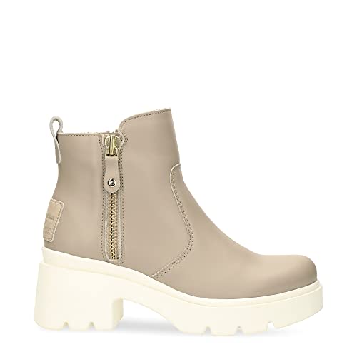 Panama Jack Damen Phuket Ankle Boot, Taupe, 40 EU von Panama Jack