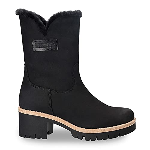 Panama Jack Damen Prim Igloo Mid Calf Boot, Negro, 41 EU von Panama Jack