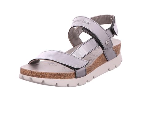Panama Jack Damen Sandalette in Silber/Platin - Gr. 37 Panama Jack Damen Sandalette in Silber/Platin - Gr. 37 von Panama Jack