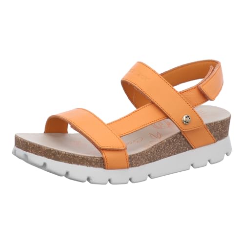 Panama Jack Damen Selma Flat Sandal, Naranja B14, 36 EU von Panama Jack