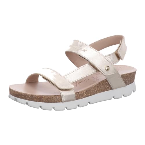 Panama Jack Damen Selma Shine Flat Sandal, ORO B1, 40 EU Panama Jack Damen Selma Shine Flat Sandal, ORO B1, 40 EU von Panama Jack