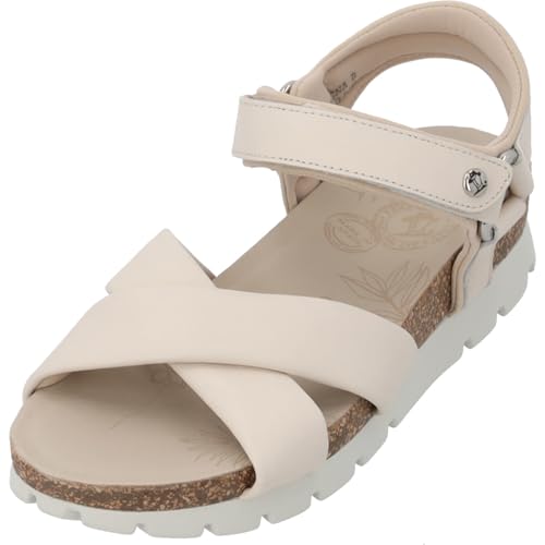 Panama Jack Damen Serena Flat Sandal, Crudo B3, 37 EU von Panama Jack