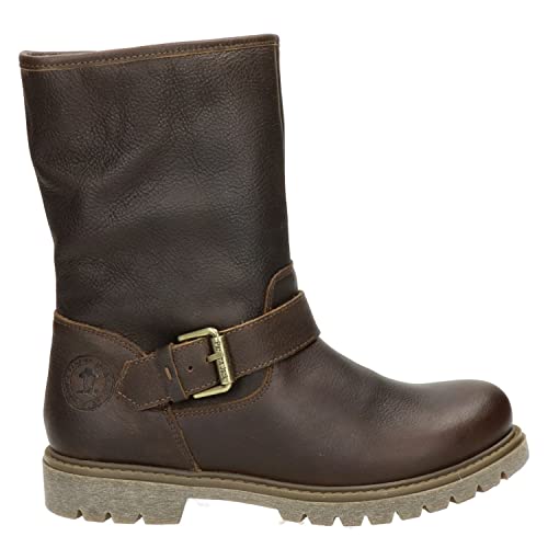 Panama Jack Damen Singapore Biker Boots, Braun Castaño B23, 36 EU von Panama Jack