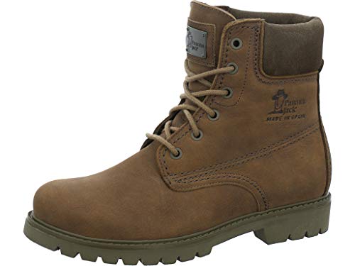 Panama Jack Damen Stiefel Panama 03 Full Color, Frauen Schnürstiefel, boots combat schnürung,Khaki, 36 EU / 3 UK von Panama Jack