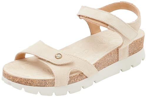 Panama Jack Damen Sulia Flat Sandal, Beig B16, 42 EU von Panama Jack