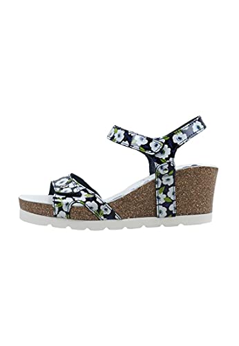 Panama Jack Damen Julia Garden Wedge Sandal, Marino B2, 39 EU von Panama Jack