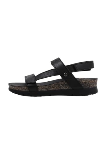 Panama Jack Damen Selma Flat Sandal, Negro B4, 40 EU Panama Jack Damen Selma Flat Sandal, Negro B4, 40 EU von Panama Jack