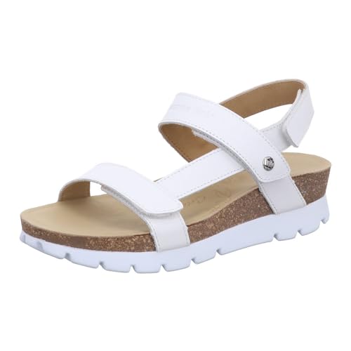 Panama Jack Damen Selma Flat Sandal, Blanco B5, 40 EU Panama Jack Damen Selma Flat Sandal, Blanco B5, 40 EU von Panama Jack