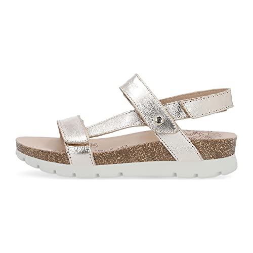 Panama Jack Damensandalen Selma Shine B1 Napa ORO/Gold 37 EU von Panama Jack