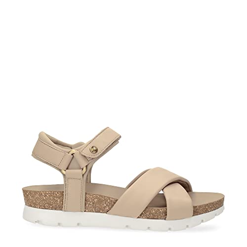 Panama Jack Damensandalen Serena B2 Napa Taupe 38 EU von Panama Jack