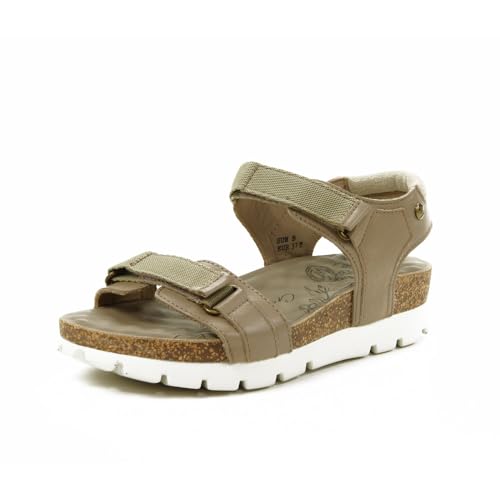 Panama Jack Damensandalen Sun B4 Napa Taupe 41 EU von Panama Jack