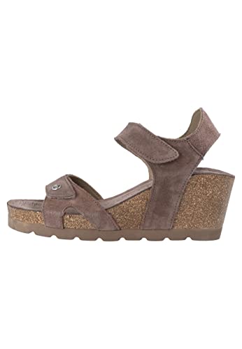 Panama Jack Damen Sandaletten Vila, Frauen Sandalen,Ohne Verschluss,Strandschuhe,high,Heels,Stilettos,offene,Absatzschuhe,hoher,Stein,38 EU / 5 UK von Panama Jack