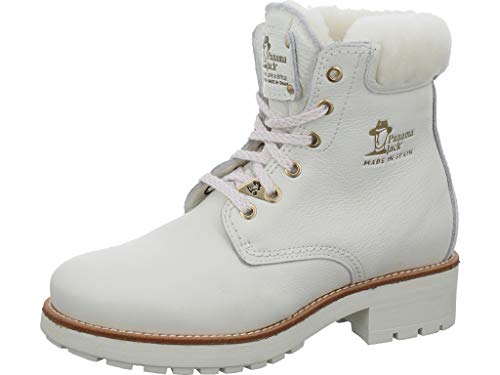 Panama Jack Damenstiefel Grenoble Igloo B1 Napa Blanco/White 40 EU von Panama Jack