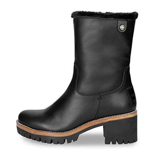 Panama Jack Damen Piola Mid Calf Boot, Negro, 39 EU von Panama Jack