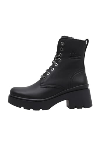 Panama Jack Damen Porty Combat Boot, Negro, 37 EU von Panama Jack