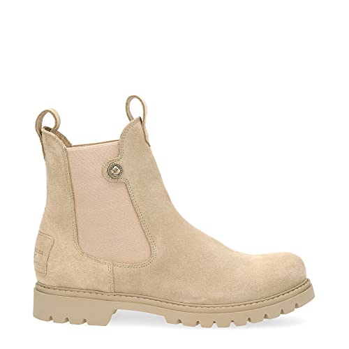 Panama Jack Damenstiefeletten Francesca B6 Velour Taupe 38 EU von Panama Jack