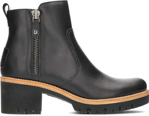Panama Jack Damen Pauline Stiefeletten Stiefel Schwarz 38 EU von Panama Jack
