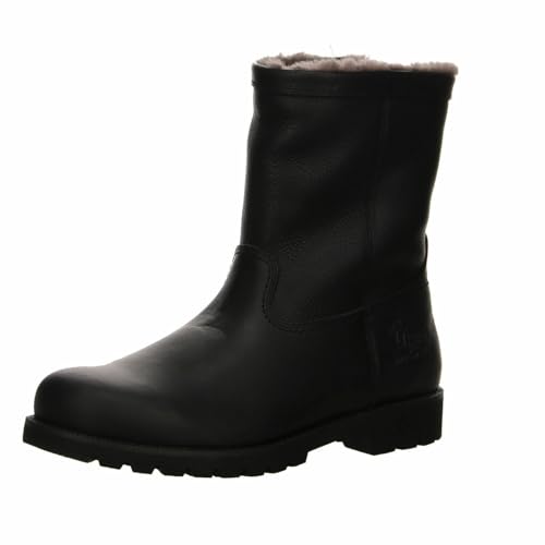 Panama Jack Fedro Igloo Herren Warm gefüttert Schlupfstiefel Halbschaft Stiefel & Stiefeletten, Schwarz (Black), 44 EU von Panama Jack