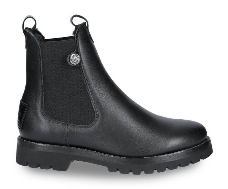 Panama Jack Francesca Igloo Chelseaboots Stiefelette, Boots, Blockabsatz, Profilsohle, mit Lammfellfutter von Panama Jack
