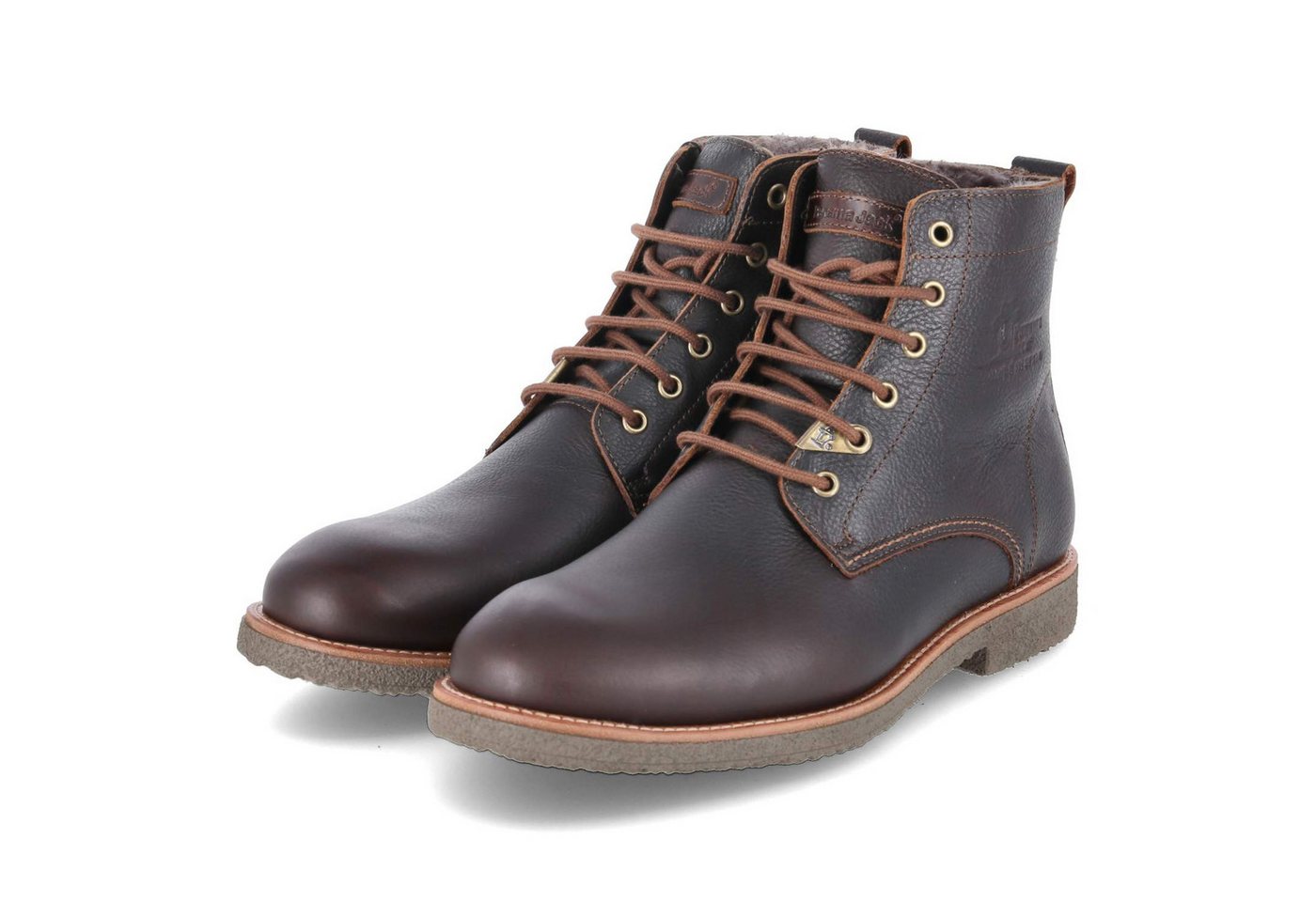 Panama Jack Panama Jack German Igloo C2 Herren Glattleder braun Schnürstiefel von Panama Jack