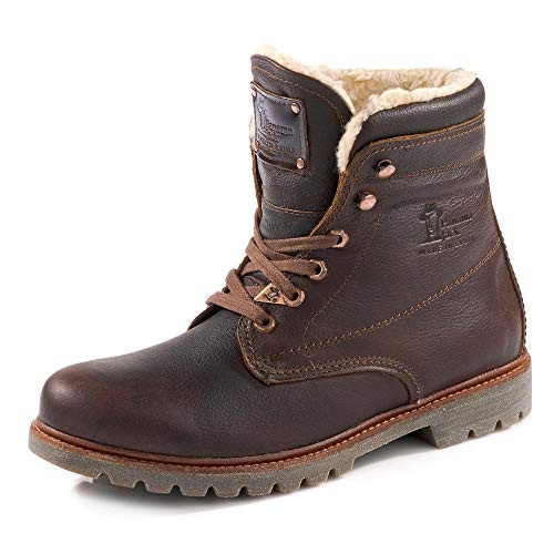 Panama Jack Herren P03 Aviator Combat Boot, Castaño, 47 EU von Panama Jack