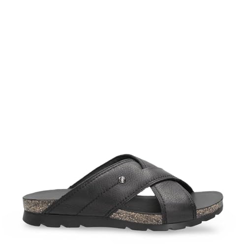 Panama Jack Herren Salman Flat Sandal, Negro C14, 42 EU von Panama Jack