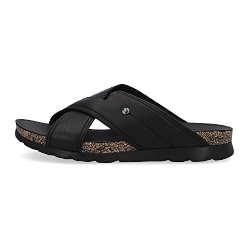 Panama Jack Herren Salman Flat Sandal, Negro C14, 45 EU von Panama Jack