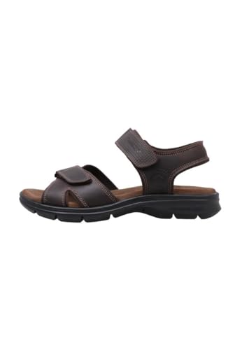 Panama Jack Herren Sanders Basics Peeptoe Sandalen, Braun Marron C1, 44 EU von Panama Jack