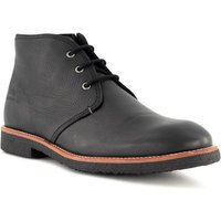 Panama Jack Herren Desert Boots schwarz Glattleder von Panama Jack