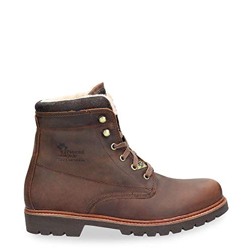 Panama Jack Panama 03 Aviator Herren Warm gefüttert Classics Kurzschaft Stiefel & Stiefeletten, Braun (Brown C1), 41 EU (7 Herren UK) von Panama Jack