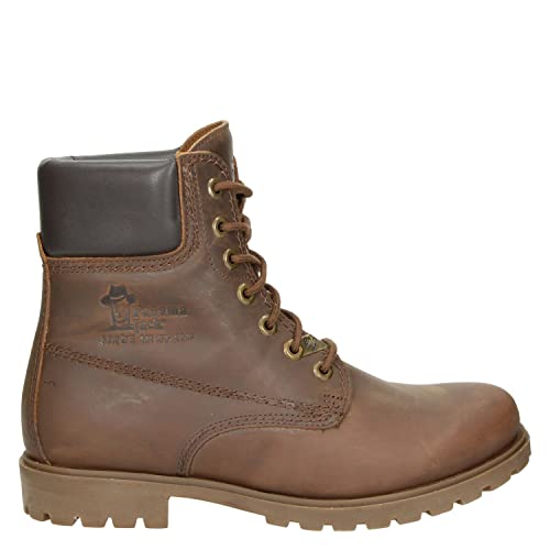 Panama Jack Panama 03 Damen Kalt gefüttert Biker Boots Kurzschaft Stiefel & Stiefeletten, Braun (Bark), 39 EU von Panama Jack