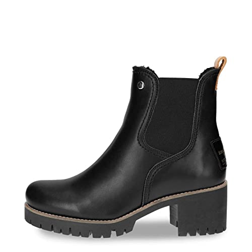 Panama Jack Damen Pia Igloo Trav Chelsea Boot, Schwarz, 37 EU von Panama Jack