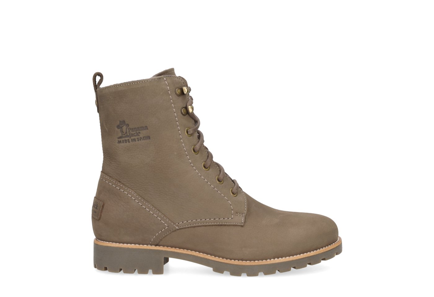 Panama Jack Panama Jack FARA IGLOO TRAV B5, Boots, Warmfutter, Grün/Braun, Damen Stiefel von Panama Jack