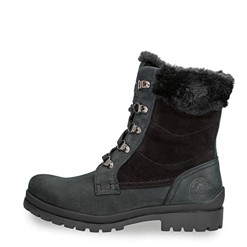 TEARE Damen Tuscani Combat Boot, Black B030, 36 EU von Panama Jack