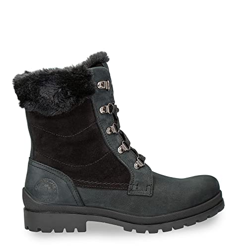 TEARE Damen Tuscani Combat Boot, Black B030, 40 EU von Panama Jack