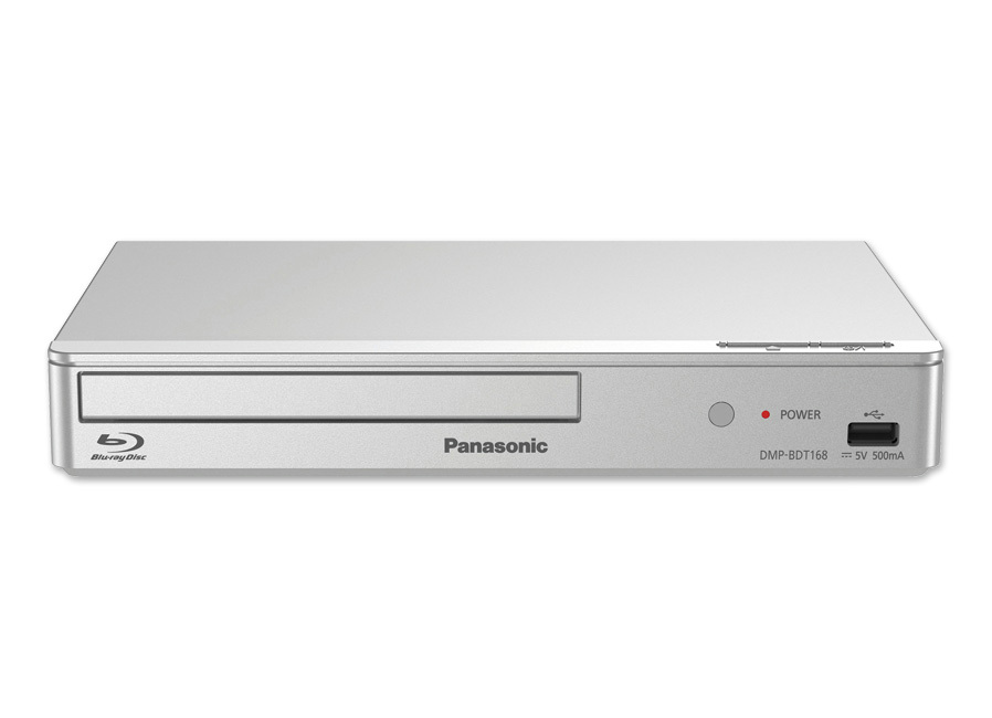 Panasonic Blu-ray-Spieler, Mit Full-HD-Upscaling, Silber von Panasonic