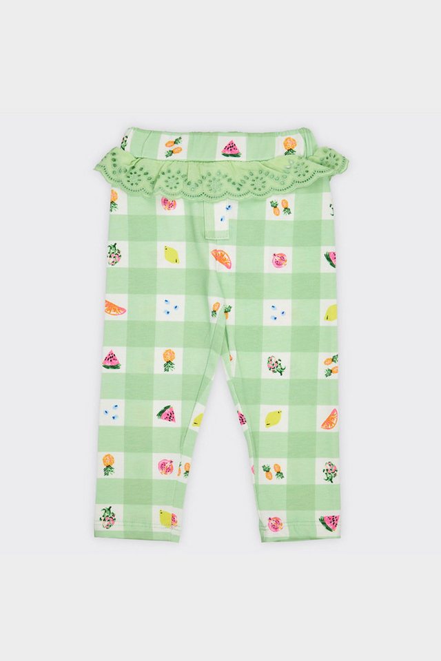 Panco Leggings Baby Mädchen Leggings mit Fruchtmuster von Panco