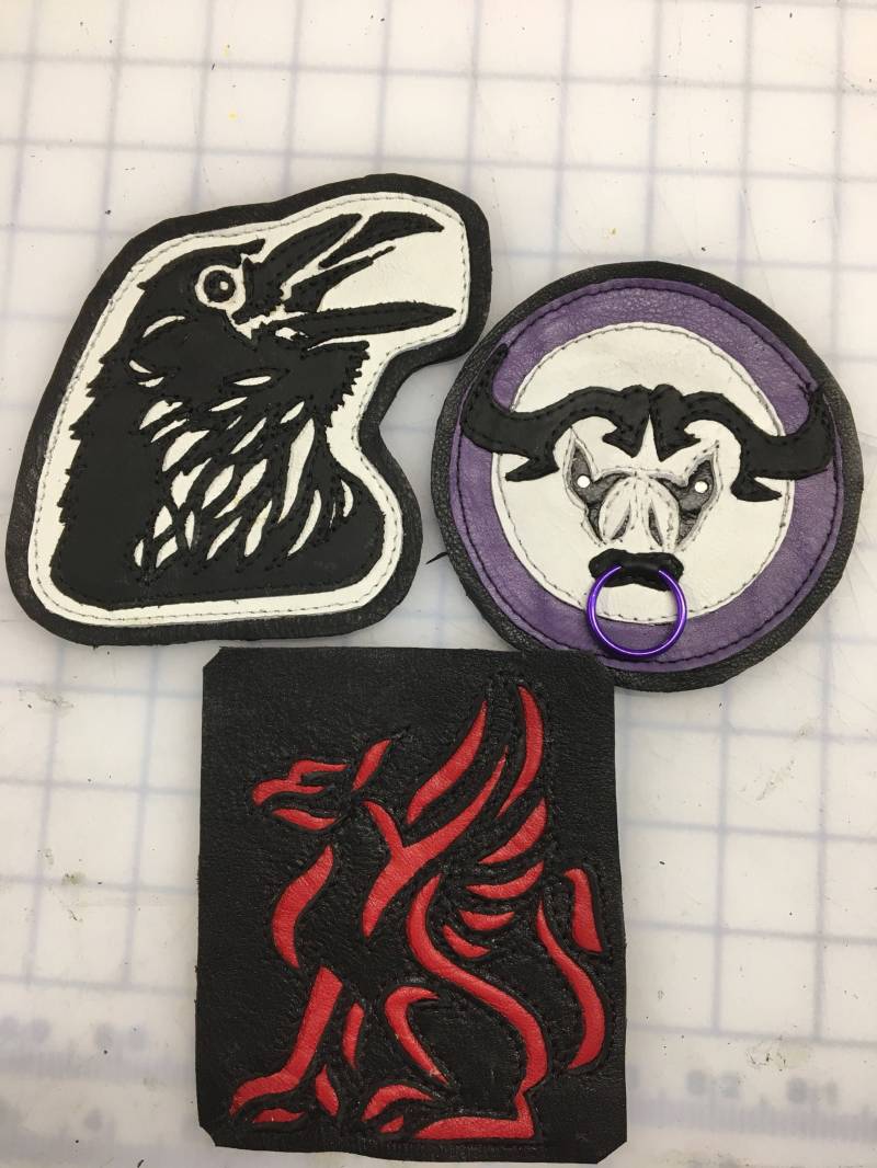 Benutzerdefinierte 4 Bis 5 "Lederpatches Benutzerdefinierte 4 Bis 5 "Lederpatches von PandCCreationsMI