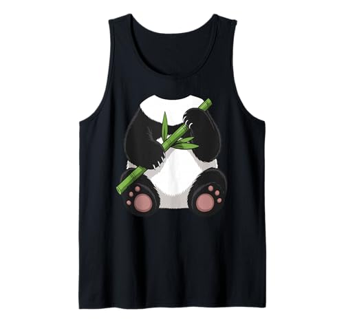 Panda Shirt Erwachsene Kinder Männer Frauen Panda Bär Kostüm Tank Top von Panda Bear Costume Shirts
