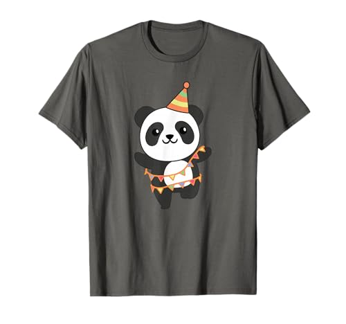 Geburtstag Panda für Kinder Ein Geburtstag Panda T-Shirt von Panda Birthday Gift Cute Animals