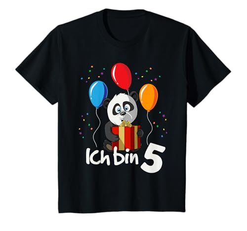 5. Geburtstag Mädchen Junge 5 Jahre Panda Geschenk T-Shirt 5. Geburtstag Mädchen Junge 5 Jahre Panda Geschenk T-Shirt von Panda Geburtstagsgeschenk xim.