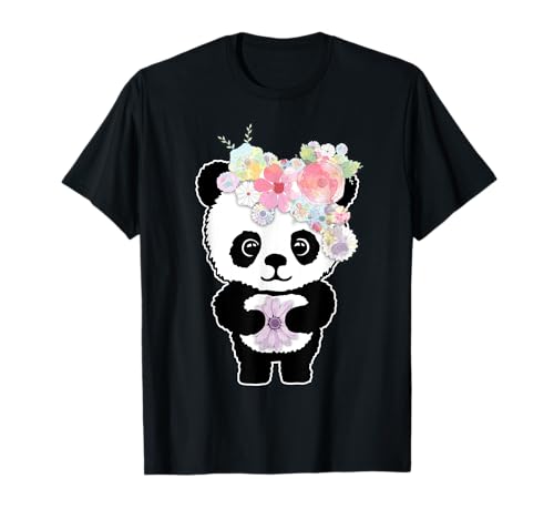 Niedlicher Panda Für Damen Herren Und Kinder Pandabär T-Shirt von Panda Geschenke von JOHN ROMEO